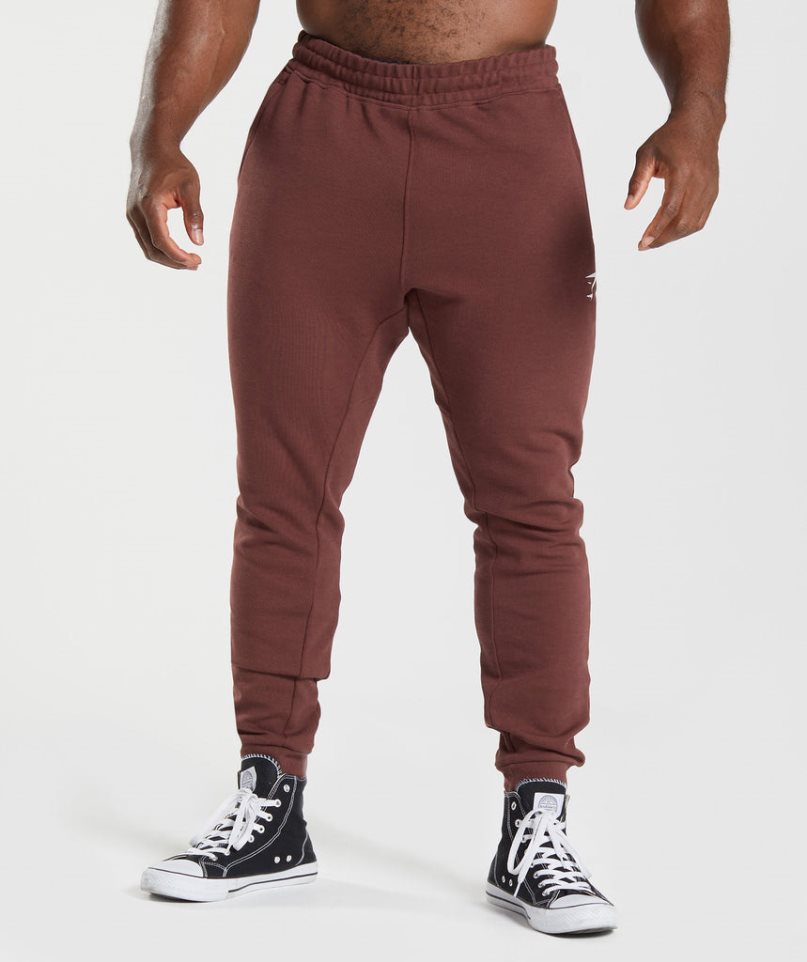 Men\'s Gymshark React Jogger Brown | NZ 5EBFVD